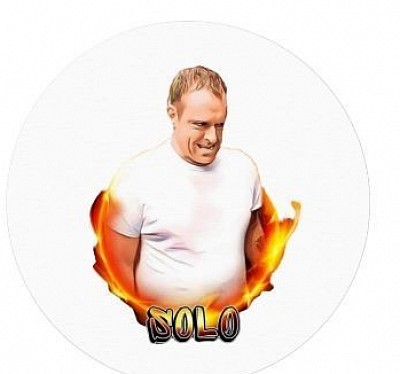 Solo Stickers set of (5) for $12.°° +Shipping and handling