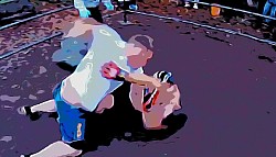 FIRST BOUT WAS MMA